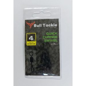 Bull Tackle Bull Tackle-Speed Swivel gyorskapocs CK9207 4-es