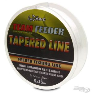 By Döme TEAM FEEDER Tapered Leader 5x15 m 