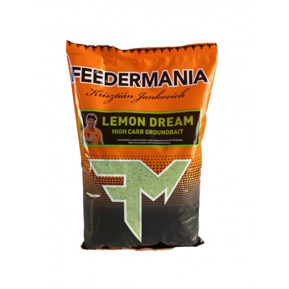 FEEDERMANIA GROUNDBAIT HIGH CARB LEMON DREAM 800 GR