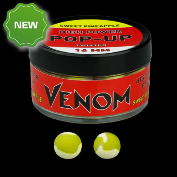 FEEDERMANIA VENOM HIGH POWER POP-UP 16 MM SWEET PINEAPPLE