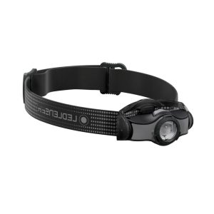 LEDLENSER MH5 outdoor tölthető LED fejlámpa 400lm/180m 1x14500 Li-ion, fekete/szürke