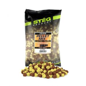 Stég Pellet Mix 8mm 800g N-Butyric-Tigernut Vajsav-tigrismogyoró