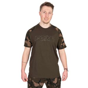 FOX KHAKI/CAMO OUTLINE T-SHIRT PÓLÓ