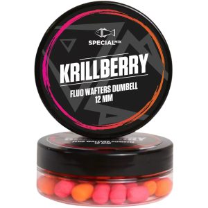 Speciál Mix Fluo Wafters Dumbell 12 mm Krillberry