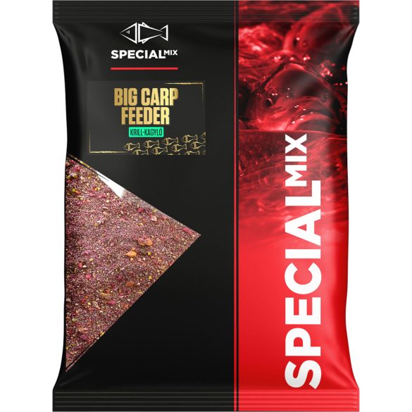 Speciál mix BIG CARP FEEDER Krill-kagyló etetőanyag 1,5 kg