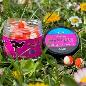 FEEDERMANIA WAFTERS TWISTED BOILIES & BARRELS 10 MM BCN