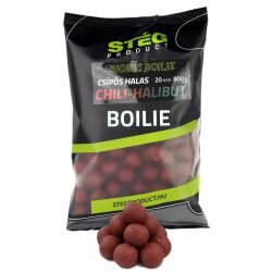 Stég Bionic Boilies 800g 20mm Chili-Halibut Csípős -halas