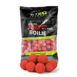   Stég Long Life Boilie 20mm 800g Strawberry-Halibut Eper-halibut