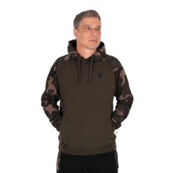 Fox Premium 310 Hoodie - Khaki/Camo pulóver