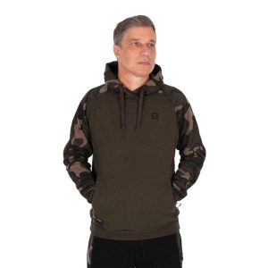 Fox Premium 310 Hoodie - Khaki/Camo pulóver