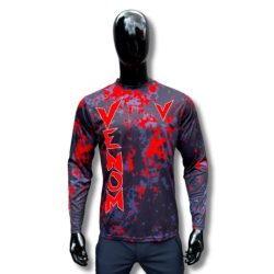 VENOM Black UV szűrős hosszú ujjú póló Fekete