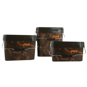 Fox Camo Square Buckets 10 literes vödör