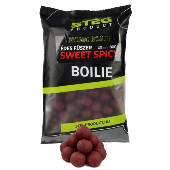 Stég Bionic Boilies 800g 20mm Sweet Spicy Édes fűszer