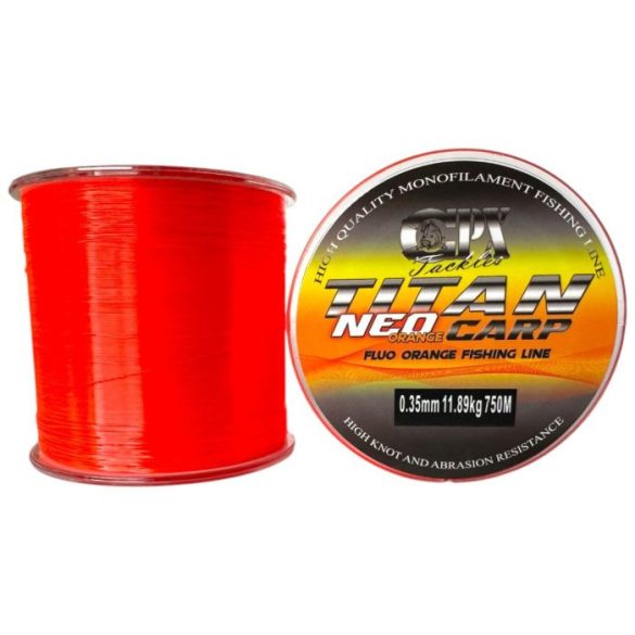 CPX Titan NEO CARP LINE zsinór - Fluo Orange - 750m