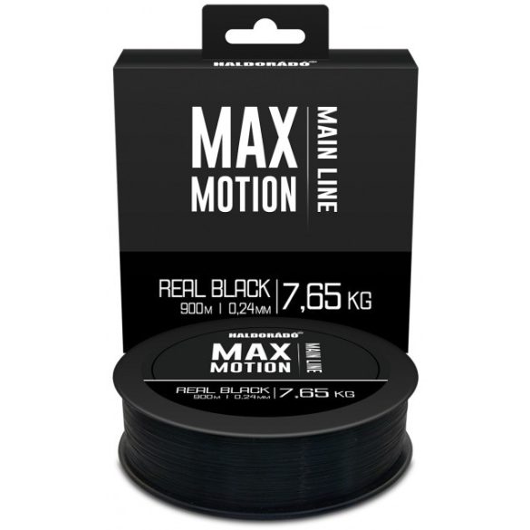 HALDORÁDÓ MAX MOTION Real Black zsinór