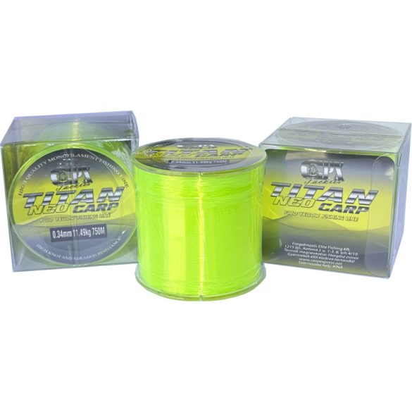 CPX Titan NEO CARP LINE zsinór - Fluo Yellow - 750m