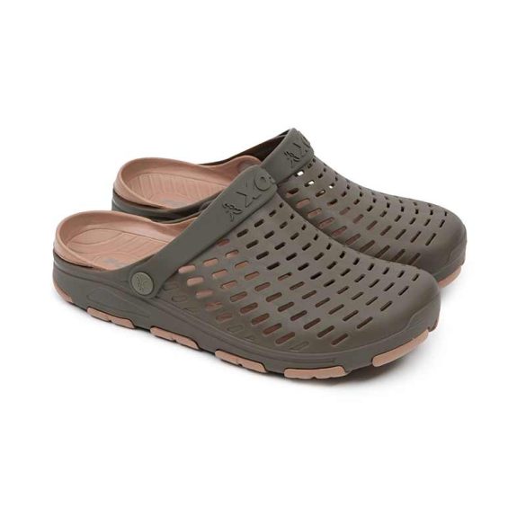 Fox Khaki Clogs Papucs