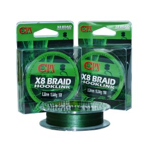 CPX X8 Braid Hooklink - 10m fonott előke