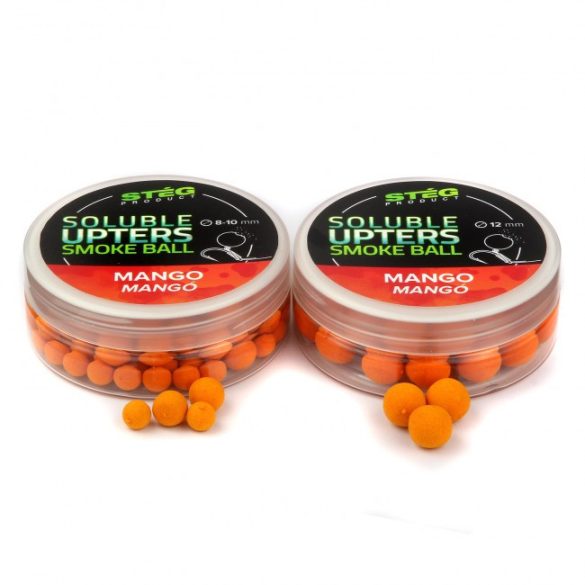 Stég Soluble Upters Smoke Ball 12mm 30g Mango-Mangó