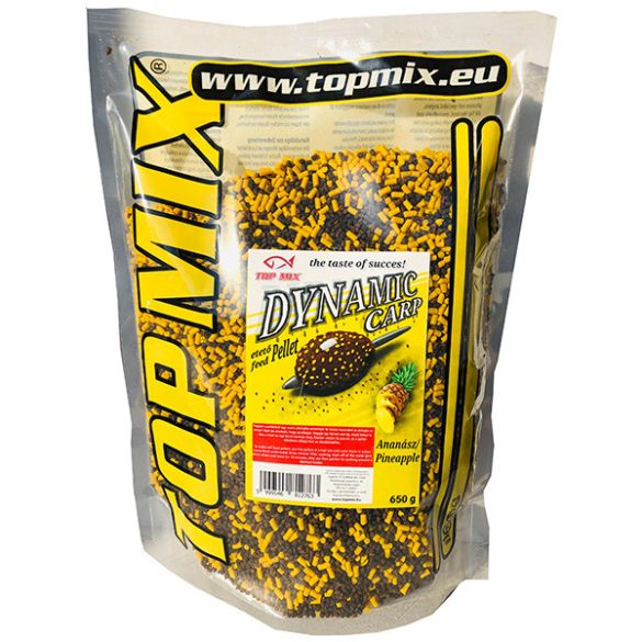 TOP MIX Dynamic Carp etető pellet, Ananász