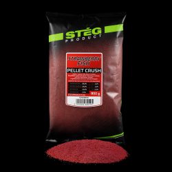 STÉG Pellet Crush - Strawberry-fish 800g Eper-hal