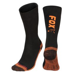 Fox Collection Socks Black/Orange Thermozokni