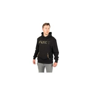 FOX LIGHTWEIGHT BLACK/CAMO Print HOODY VÉKONY KAPUCNIS PULÓVER