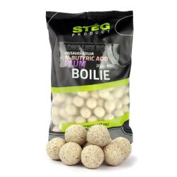   Stég Long Life Boilie 20mm 800g N-Butyric Acid-Plum Vajsavas Szilva