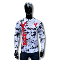 VENOM UV szűrős hosszú ujjú póló Fehér