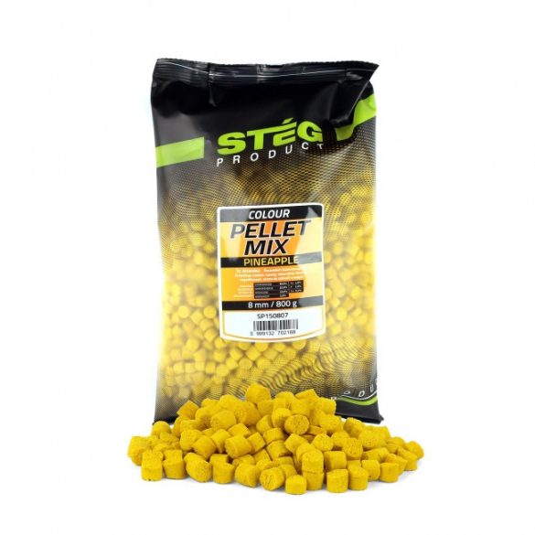 Stég Pellet Mix 8mm 800g Pineapple Ananász