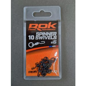 ROK SPINNER SWIVELS SIZE 6 HOROG FORGÓKAPOCS