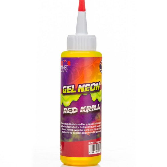 Senzor Planet GÉL NEON FEEDER 100ML Vörös Rák